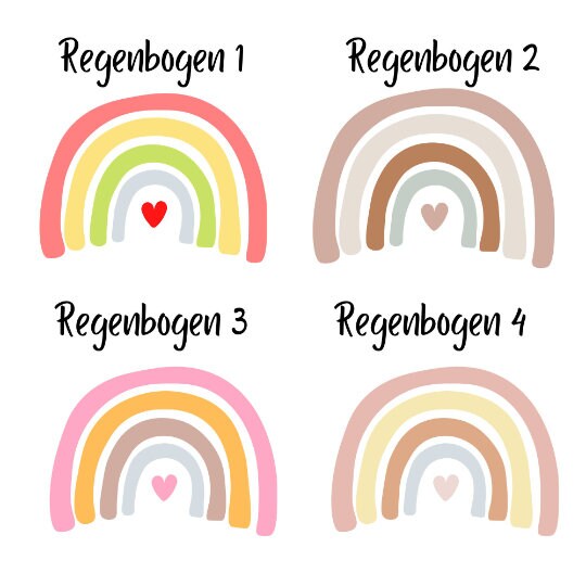 Patentante - personalisierte Tasse - Taufe - Geschenk - Patin - Name - Jahreszahl - Regenbogen - Rainbow - Nichte - Freundin
