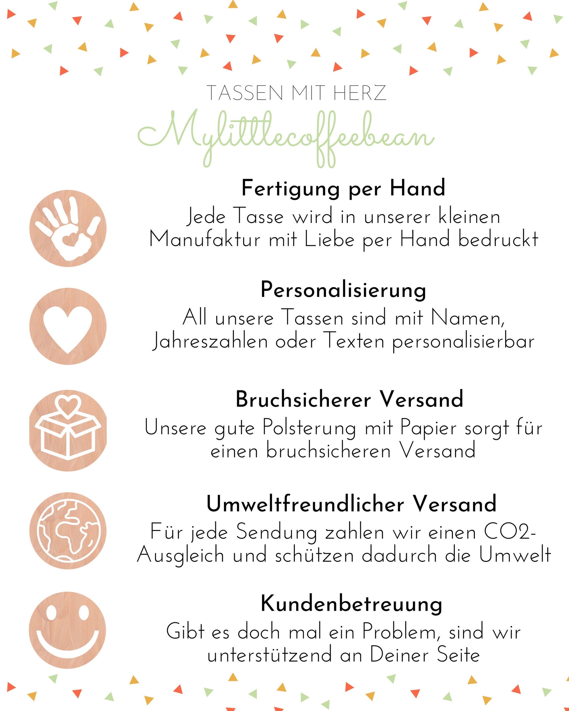 Personalisierbare Tasse - Erzieherin - Dankeschön - Abschiedsgeschenk - Emaille - Keramik - Geschenk - Tagesmutter