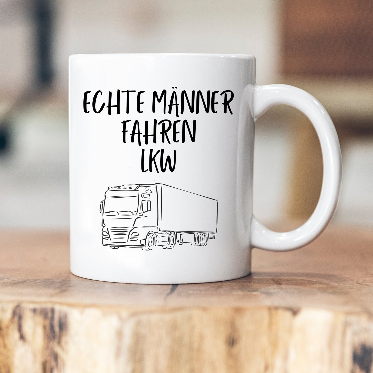 LKW - Geschenk - Reisen - Keramik - Emaille - Edelstahl - LKW fahren - Outdoor - Tour - Papa - Opa - Freund