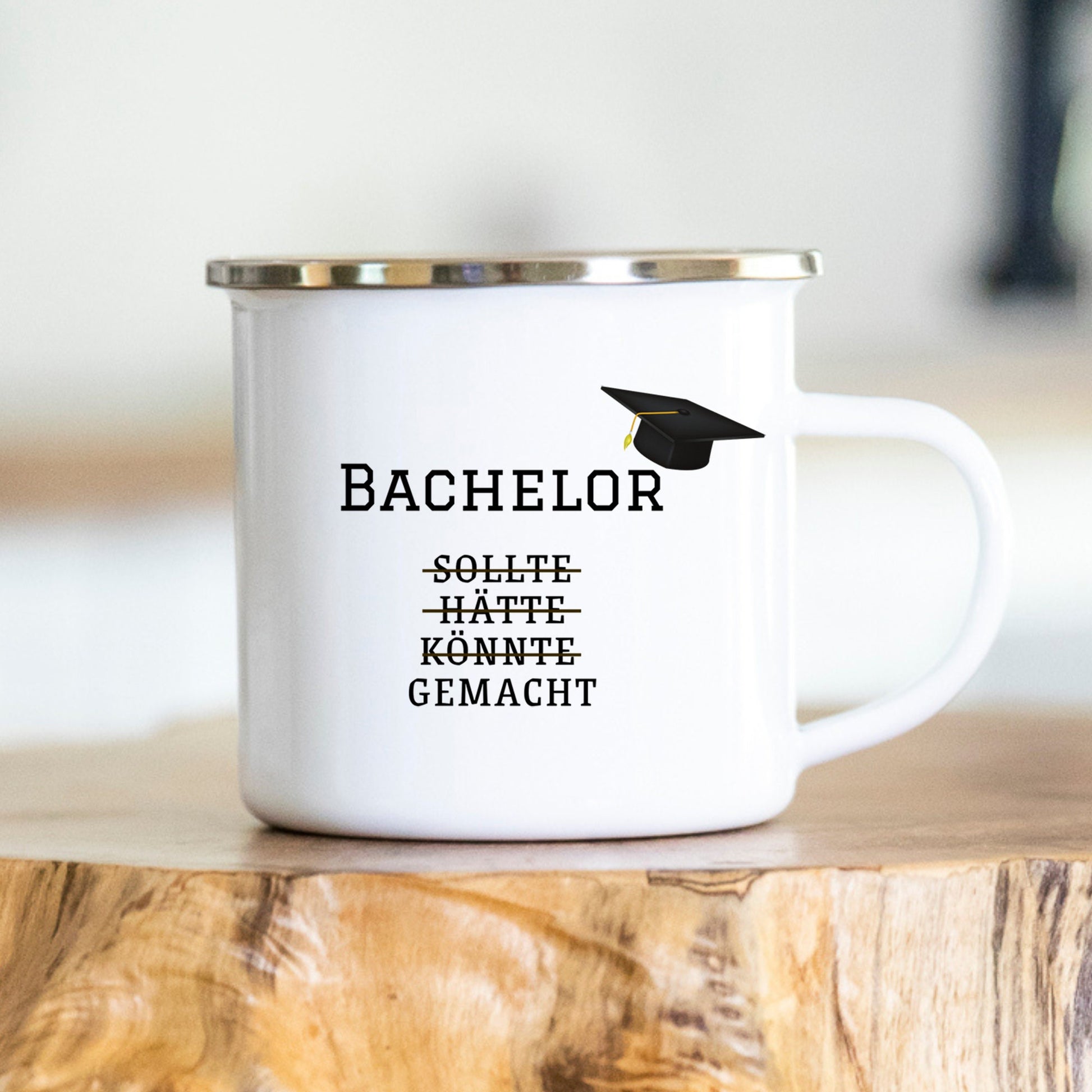 Master Bachelor Doktor Geschenk Tasse personalisiert Prüfung bestanden Geschenk Abschluss