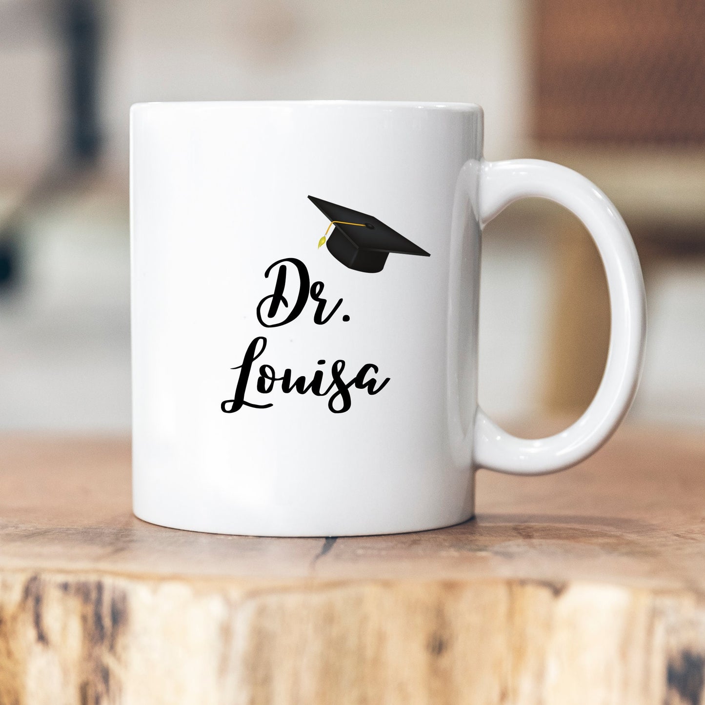 Master Bachelor Doktor Geschenk Tasse personalisiert Prüfung bestanden Geschenk Abschluss