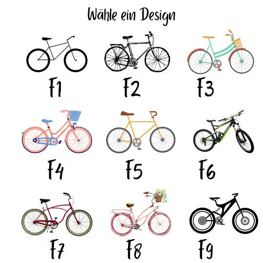 Personalisierbare Tasse - Edelstahl - Fahrrad - Name on tour - Outdoor - Wandern - Geschenk - Karabiner - Landschaft
