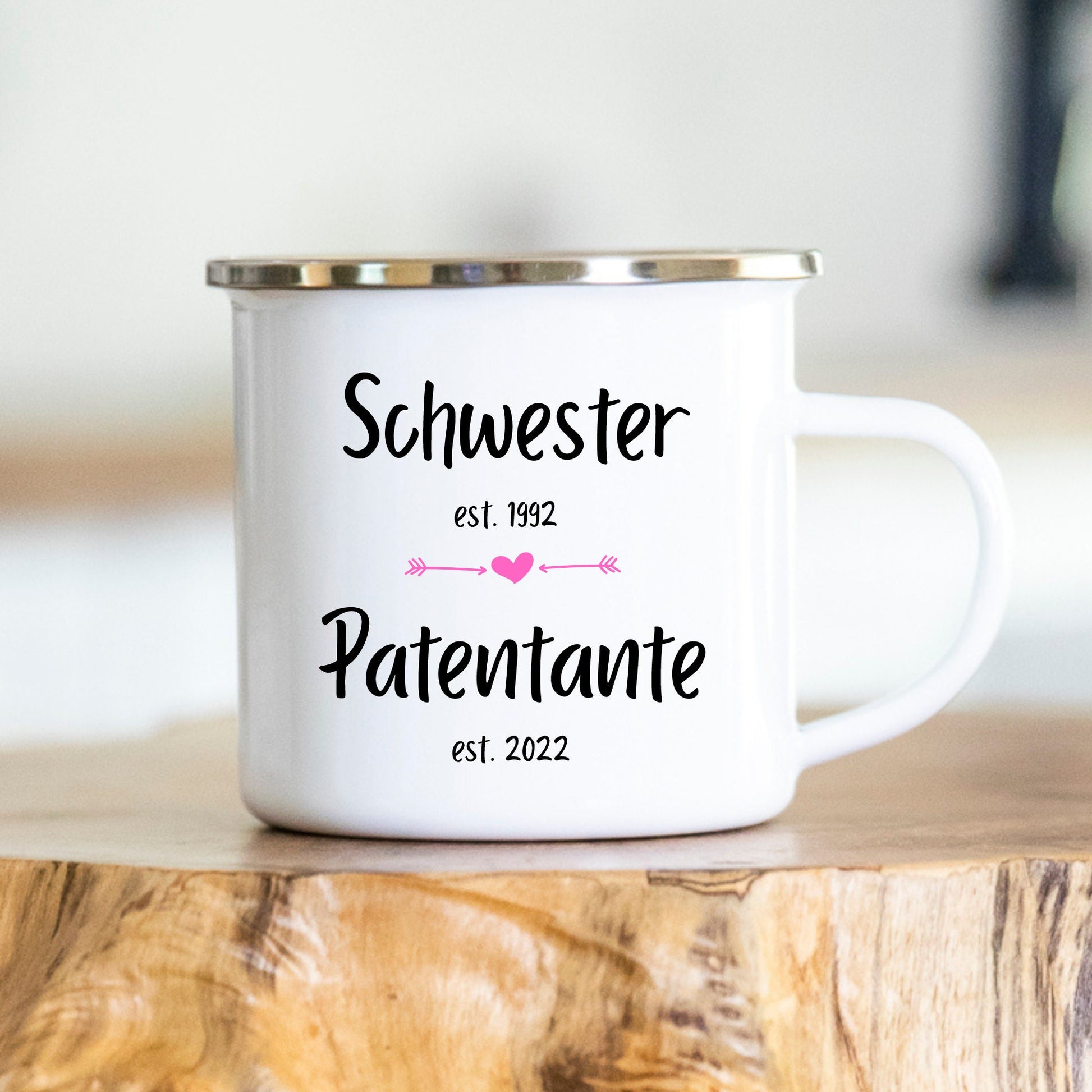 Personalisierbare Tasse - Geburt - Baby - Pate - Patenonkel - Patentante - Opa - Oma