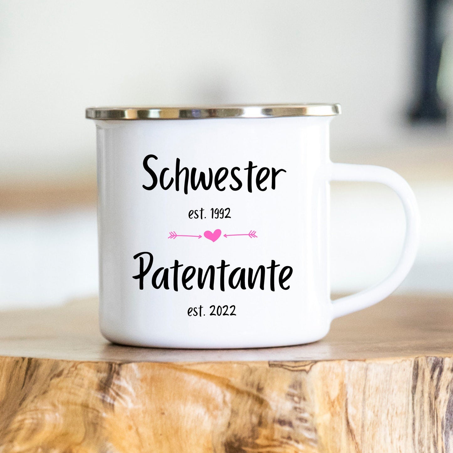 Personalisierbare Tasse - Geburt - Baby - Pate - Patenonkel - Patentante - Opa - Oma