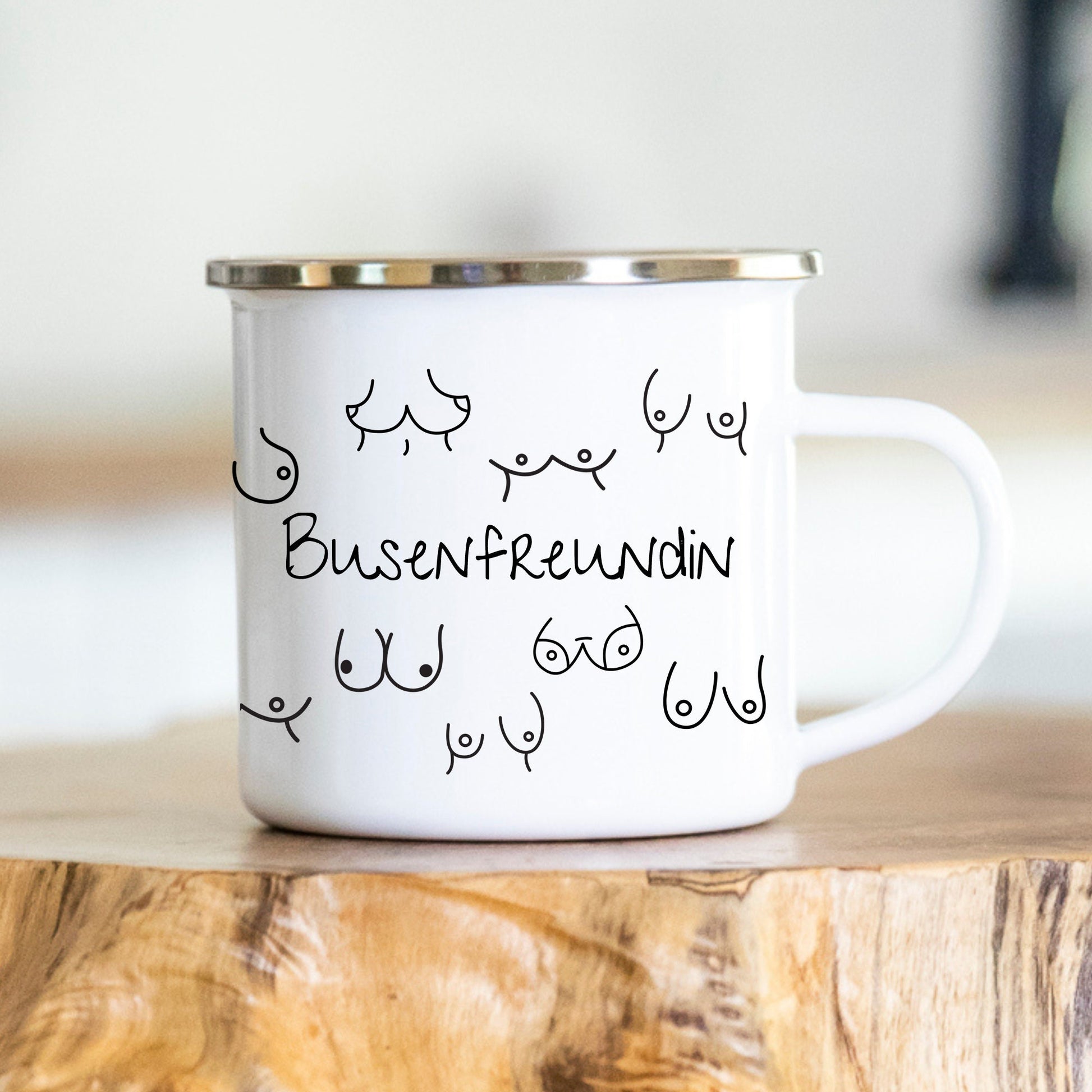 Freundin Geschenk beste Freundin Schwester Tasse Freundschaft Busenfreundin