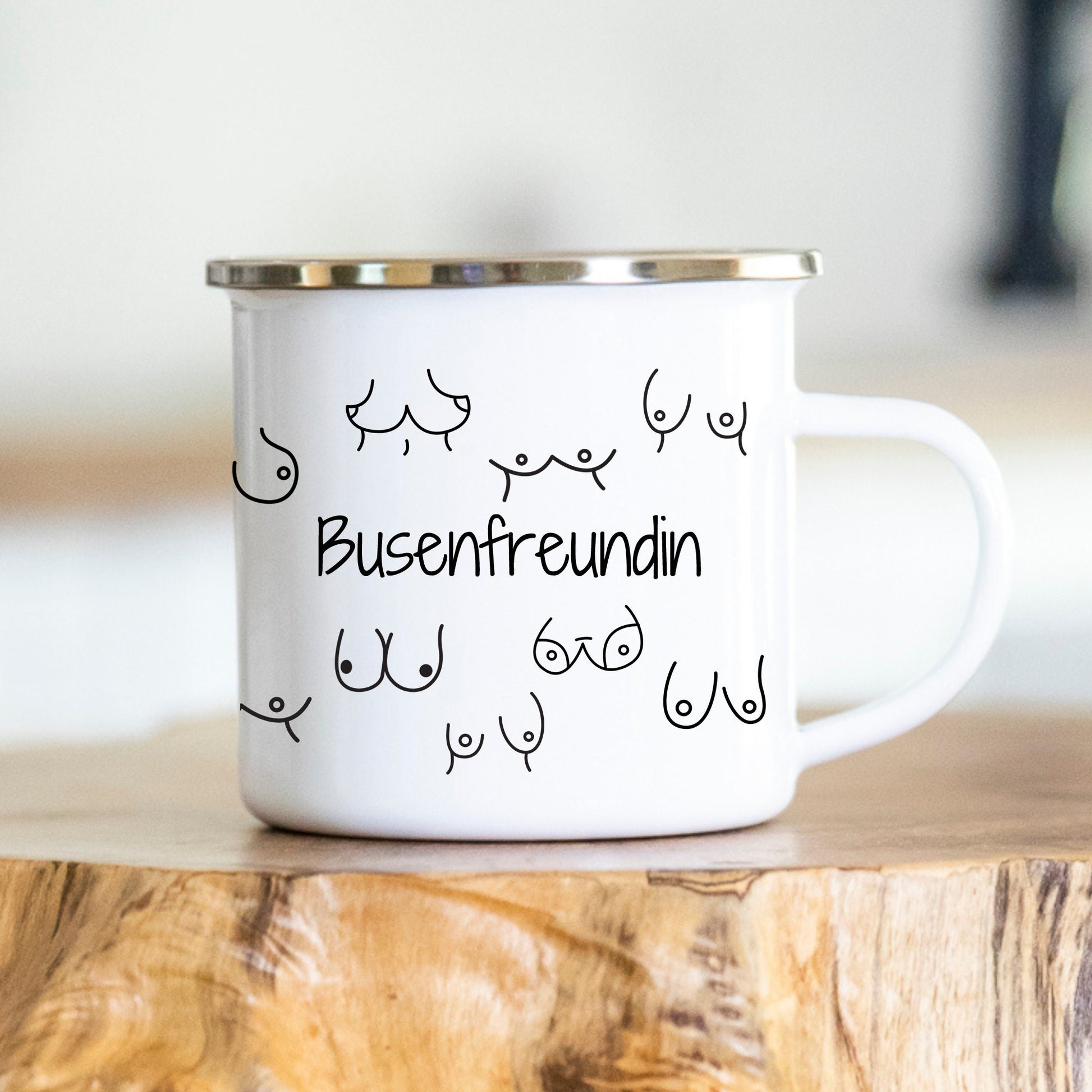 Freundin Geschenk beste Freundin Schwester Tasse Freundschaft Busenfreundin