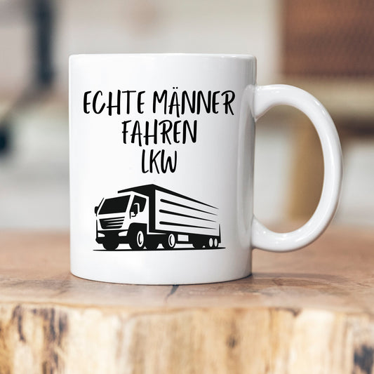 LKW - Geschenk - Reisen - Keramik - Emaille - Edelstahl - LKW fahren - Outdoor - Tour - Papa - Opa - Freund