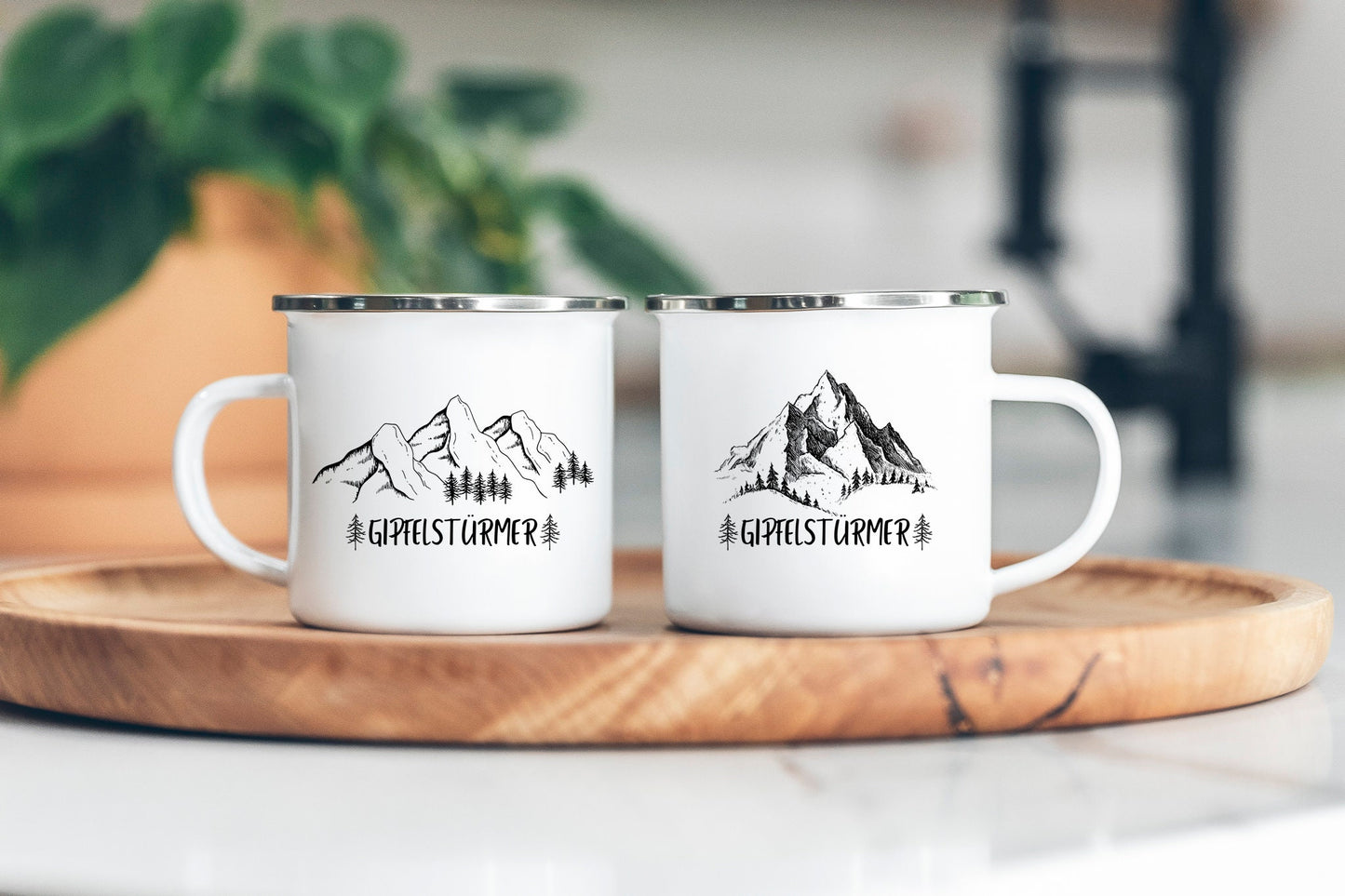 Camping Becher personalisiert - Geschenk für Camper - Geschenke für Frauen oder Männer - Camping Tasse - Camping Geschenk - Wohnmobil Tasse
