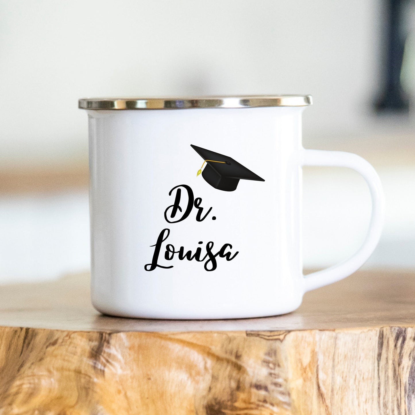 Master Bachelor Doktor Geschenk Tasse personalisiert Prüfung bestanden Geschenk Abschluss