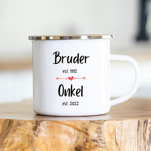 Personalisierbare Tasse - Geburt - Baby - Pate - Patenonkel - Patentante - Opa - Oma