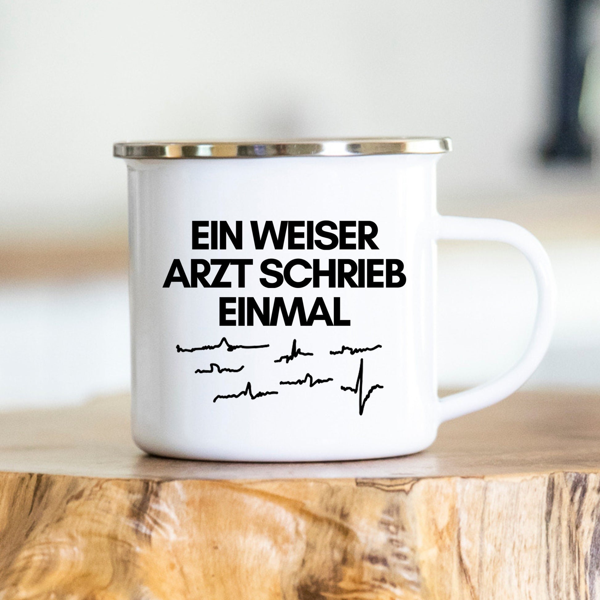 Personalisierbare Tasse - Ein weiser Arzt schrieb einmal... - Geschenk - Kaffeetasse - Arzt - Ärztin - Zahnarzt - Zahnärztin - Krankenhaus