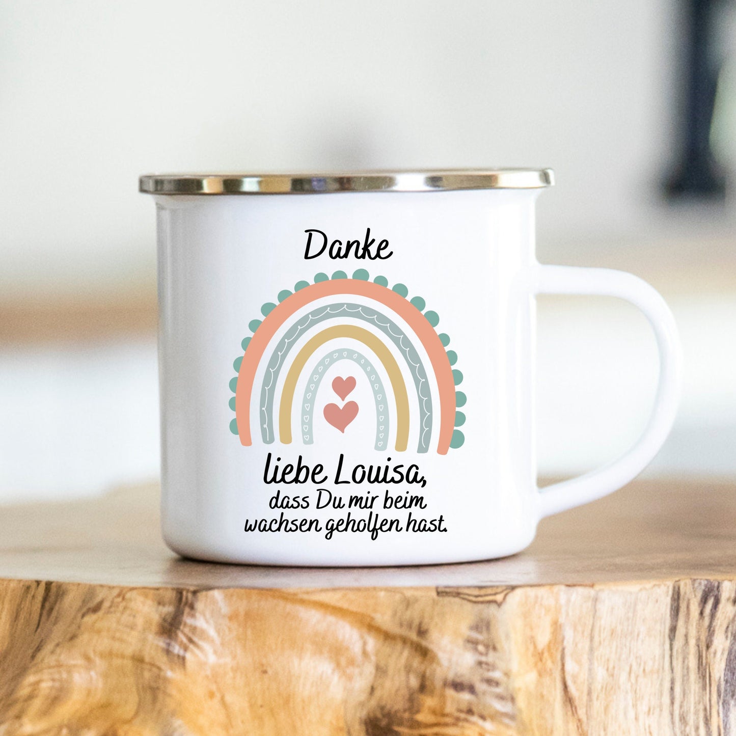 Tasse - Geschenk für Erzieherin - Tagesmutter - Hebamme - Keramik - Abschiedsgeschenk - Danke Geschenk - Geburtstagsgeschenk - Mama - Oma