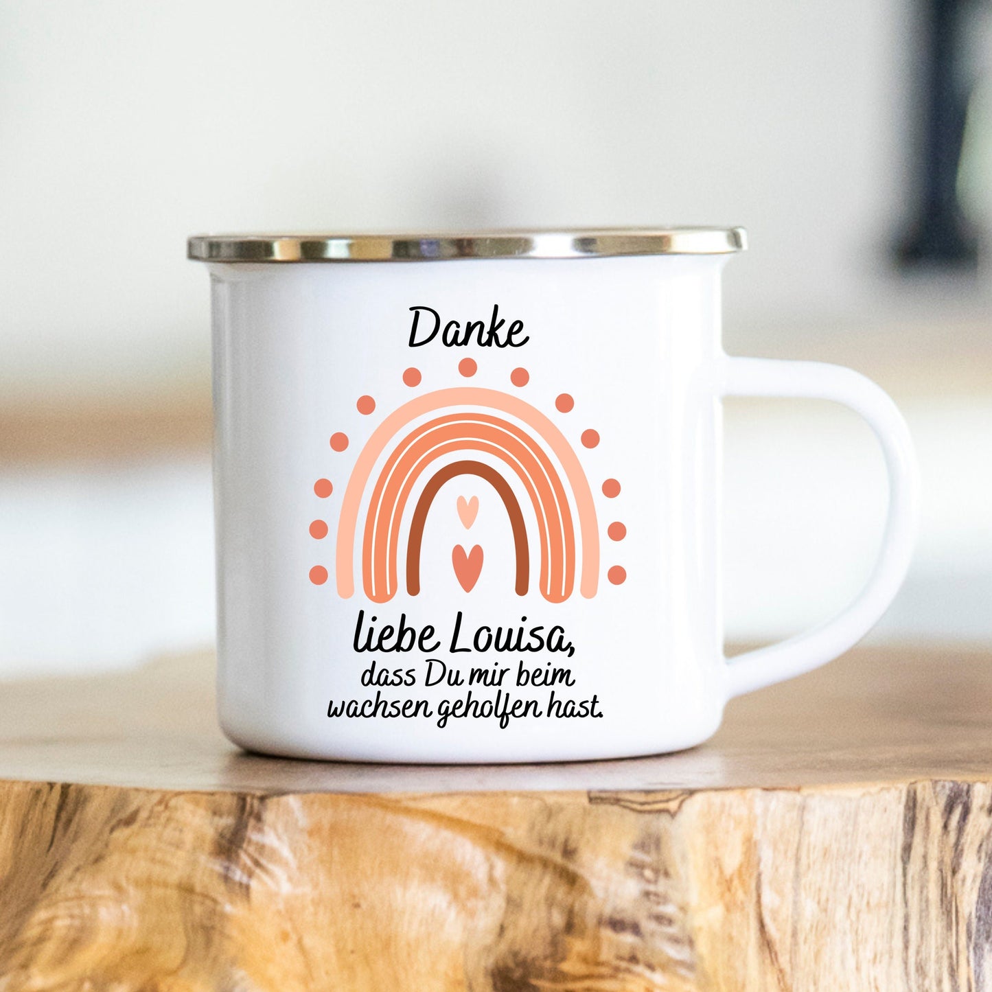 Tasse - Geschenk für Erzieherin - Tagesmutter - Hebamme - Keramik - Abschiedsgeschenk - Danke Geschenk - Geburtstagsgeschenk - Mama - Oma