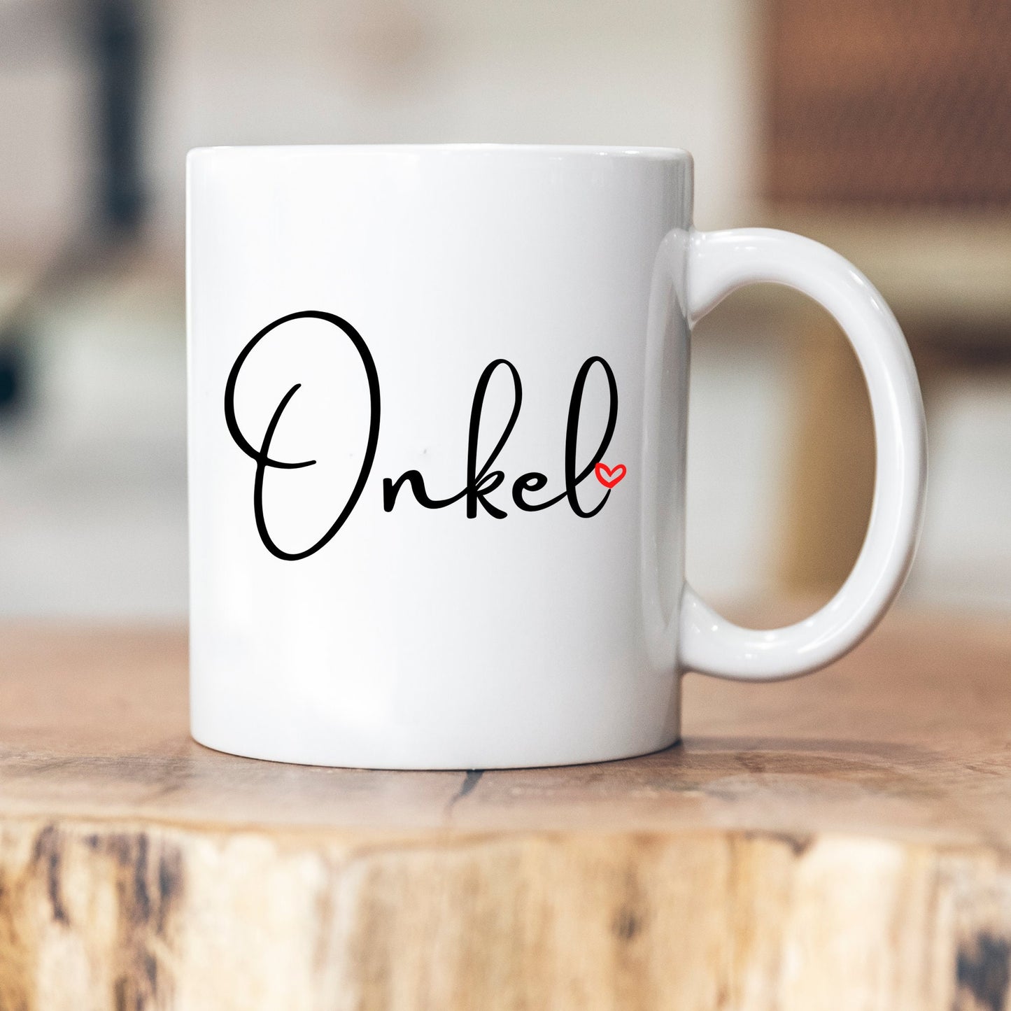 Onkel - Personalisierbare Tasse - Geschwister - Werdende Elterneltern - Schwangerschaft - Geschenk - Neffe - Nichte - Onkel - Tante