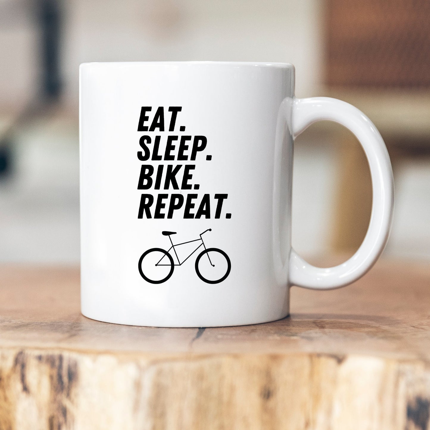 Eat sleep bike repeat - Tasse - Geschenk - Fahrradfahrer - Triathlon - Kollege - Freund - Fahrrad - Fahrradingenieur - Ingenieur