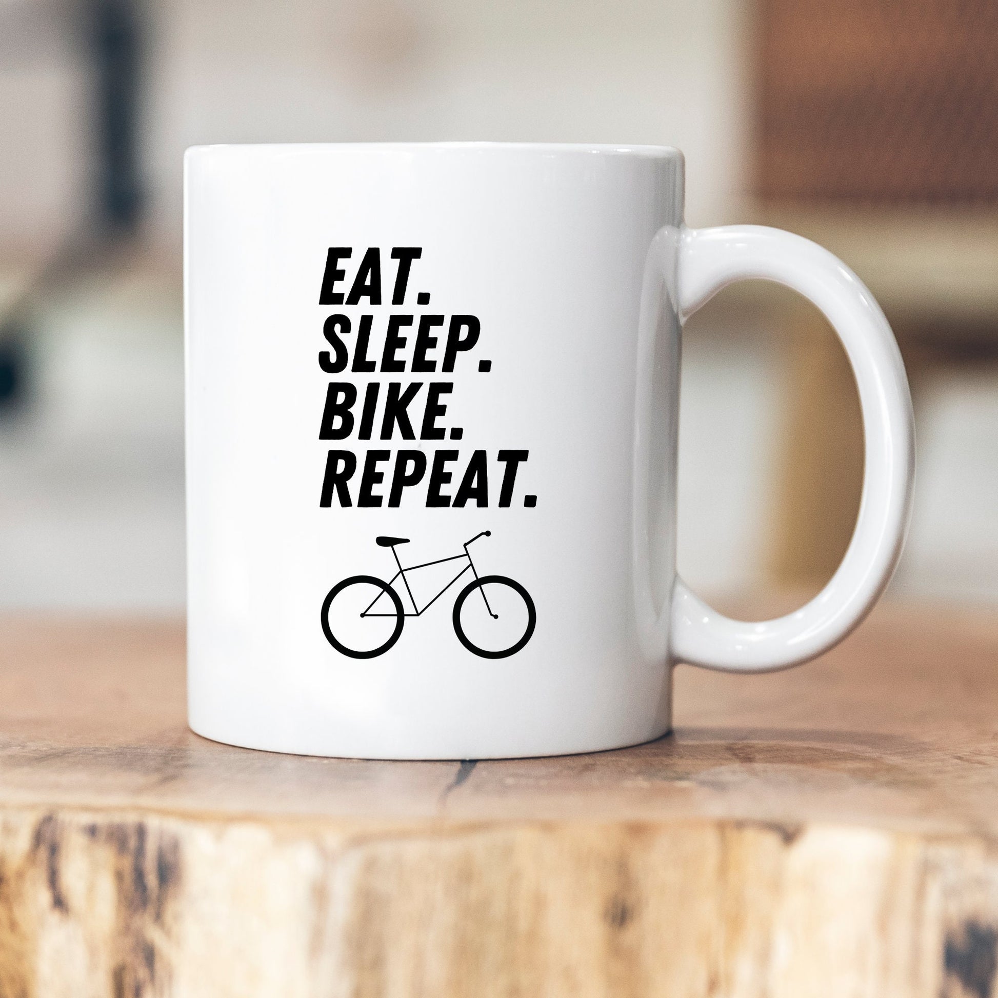Eat sleep bike repeat - Tasse - Geschenk - Fahrradfahrer - Triathlon - Kollege - Freund - Fahrrad - Fahrradingenieur - Ingenieur