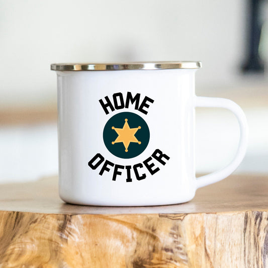 Home Officer Tasse - Geschenk - Home Office - Bürojob - Polizist