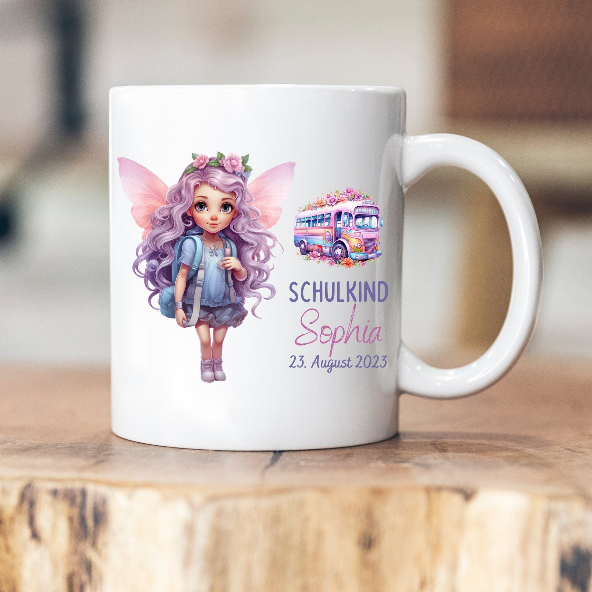Emaille Einschulung Geschenk Junge Mädchen Kinderbecher Tasse Personalisiert Kita Kindergarten Kinder