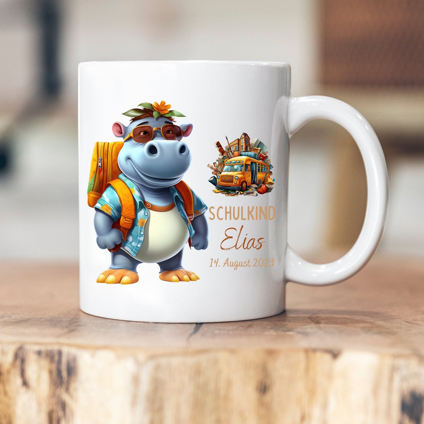 Emaille Tasse Personalisiert Einschulung Geschenk Kinderbecher Kita Kindergarten Kinder Geschenk