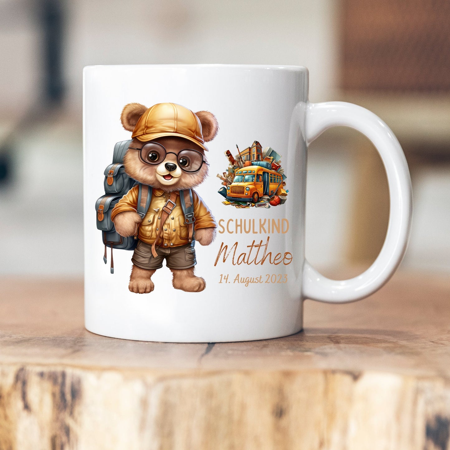 Emaille Tasse Personalisiert Einschulung Geschenk Kinderbecher Kita Kindergarten Kinder Geschenk