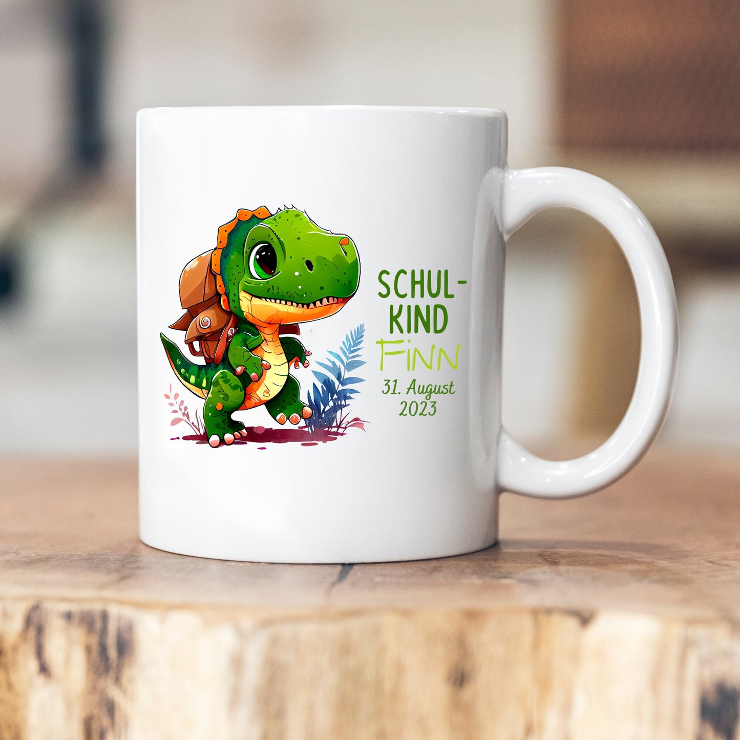 Emaille Einschulung Geschenk Junge Mädchen Kinderbecher Tasse Personalisiert Kita Kindergarten Kinder