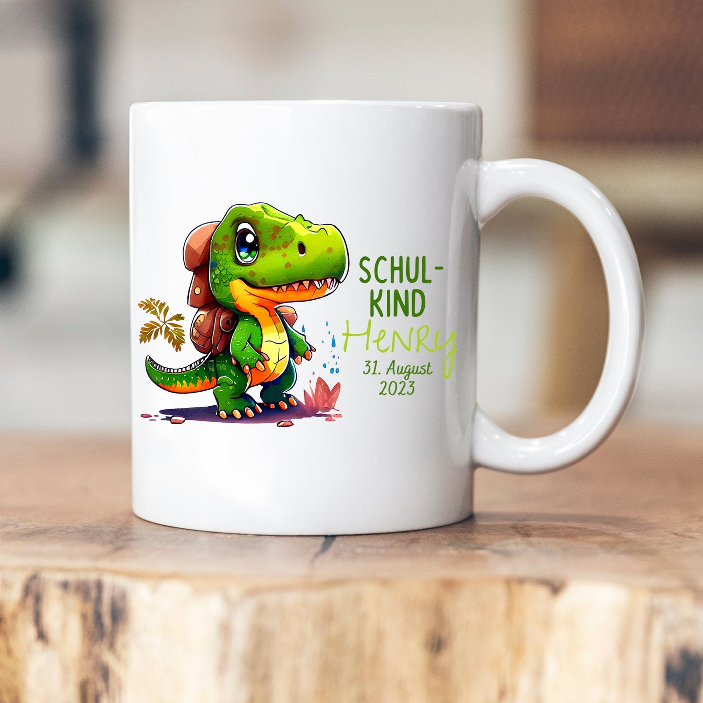 Emaille Einschulung Geschenk Junge Mädchen Kinderbecher Tasse Personalisiert Kita Kindergarten Kinder