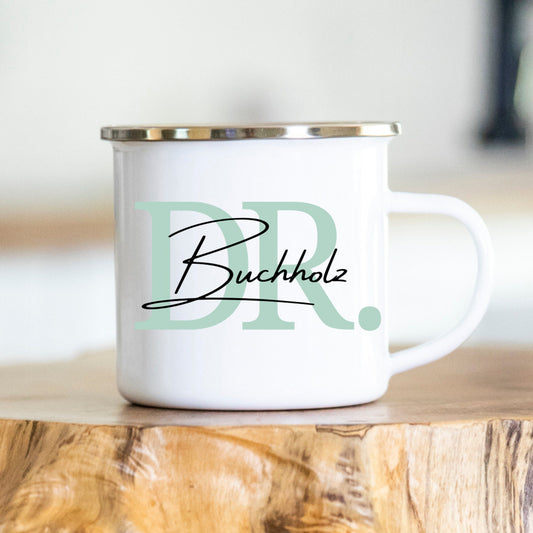 Personalisierte Doktor-Tasse - Abschluss - personalisiert - Geschenk - Uni - Doktorarbeit - Name