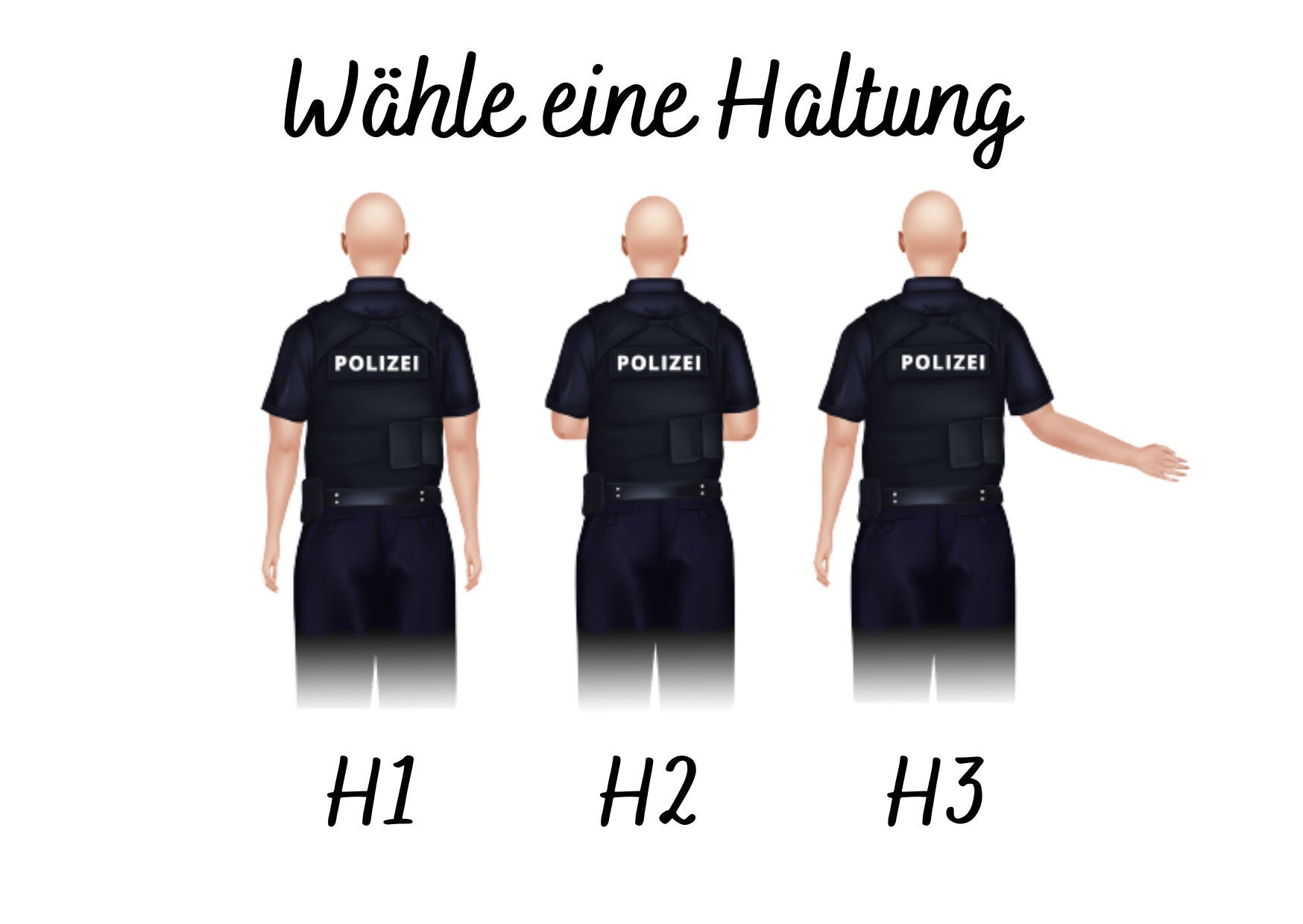 Polizei - Tasse - Polizist - Polizistin - Kollege - Kollegin