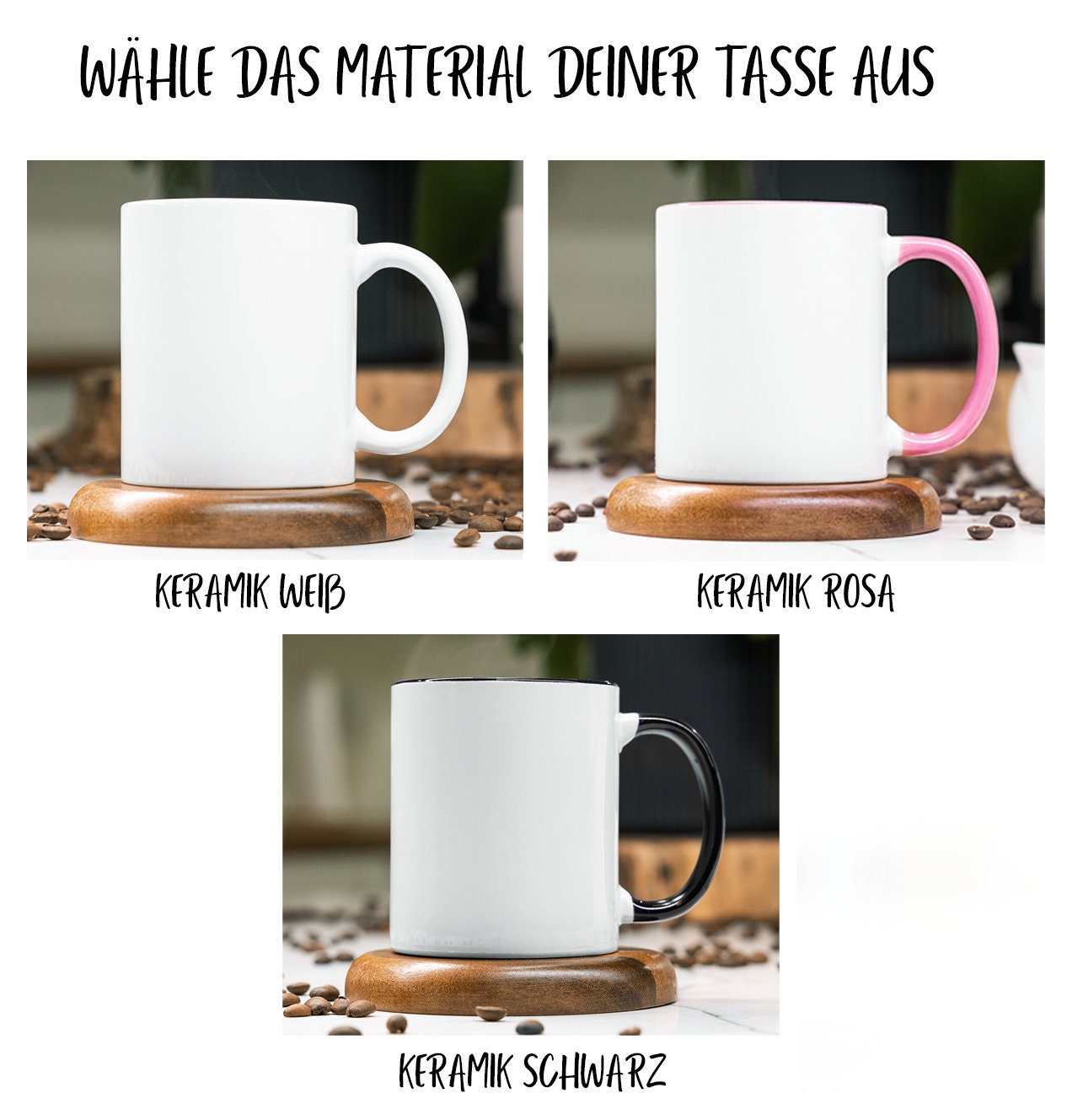 Personalisierbare Tasse - Erzieherin - Dankeschön - Abschiedsgeschenk - Emaille - Keramik - Geschenk - Tagesmutter