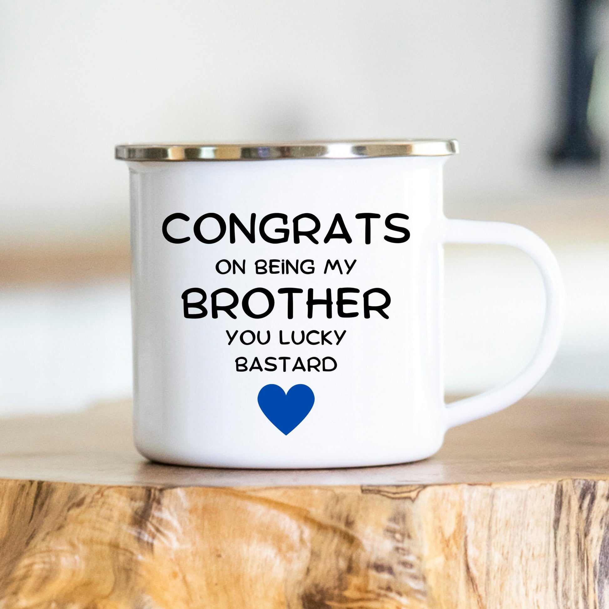 Geschenk Bruder/Freund/Ehemann - Personalisierbare Tasse - Tasse mit Spruch