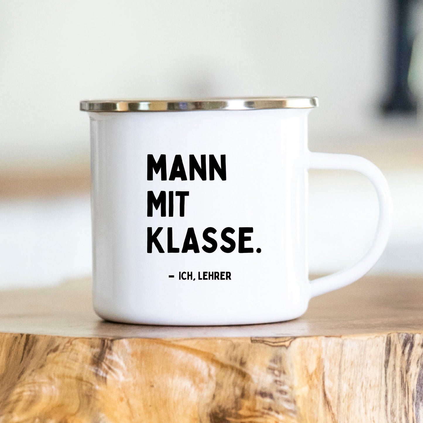 Lustige Lehrerin Lehrer -Tasse - Ich bin eine Frau mit Klasse / Mann mit Klasse - Geschenkidee für Lehrerin - personalisiert