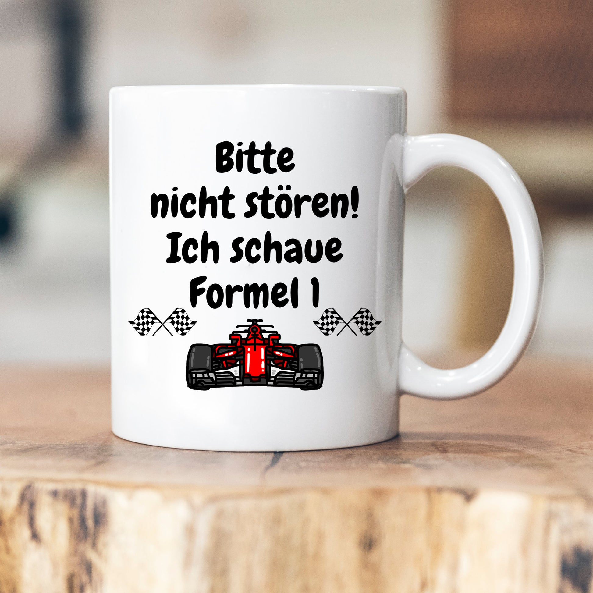 Formel 1 Tasse - F1 Fan - Bitte nicht stören - Tasse mit Spruch
