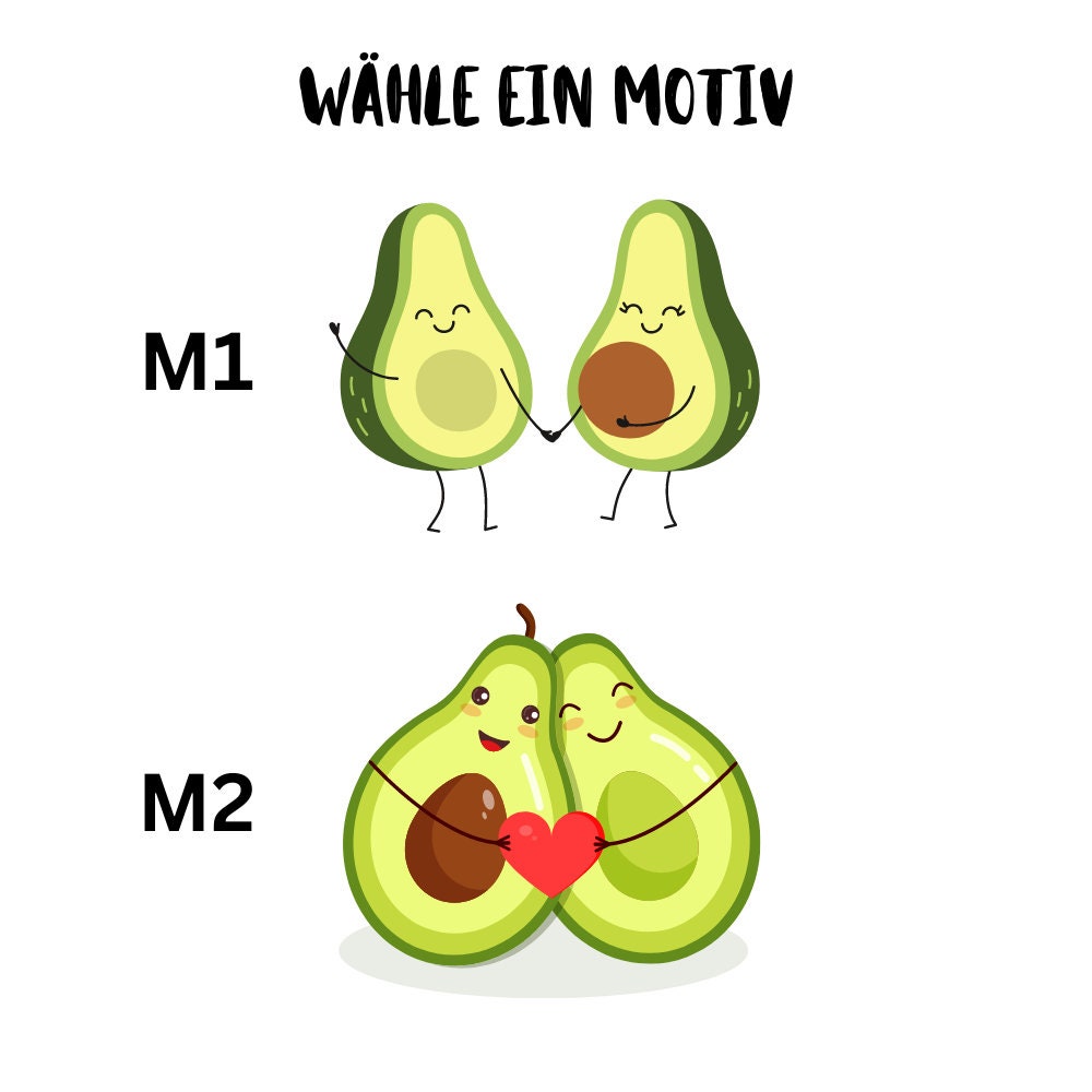 Du bist meine bessere Hälfte - Avocado - Tasse