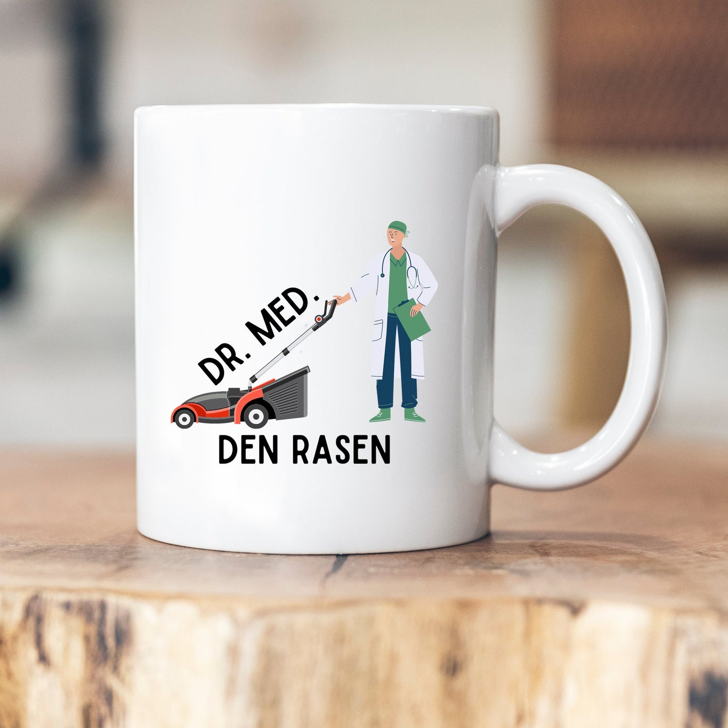 Arzt Tasse - Dr. med. - Geschenk - Doktor - Doktorin - Ärztin - Personalisierung