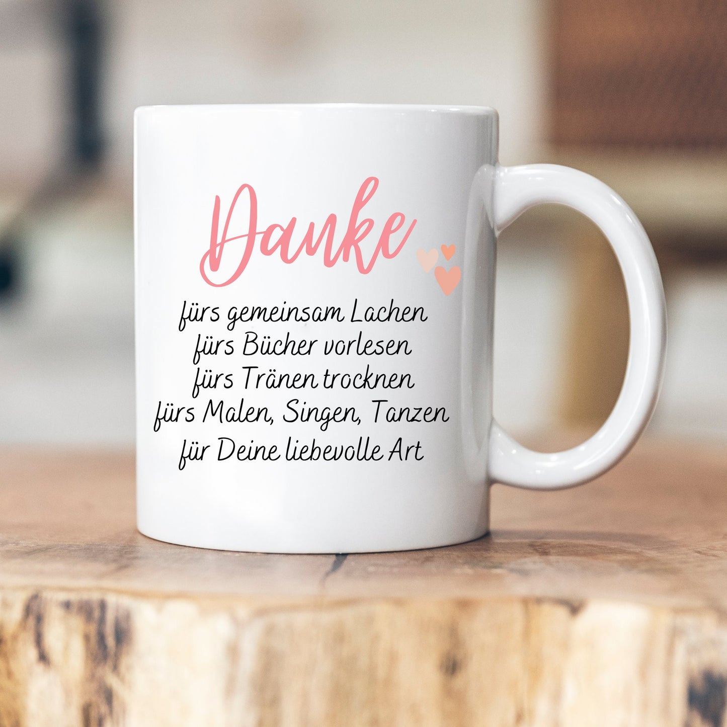 Personalisierbare Tasse - Erzieherin - Dankeschön - Abschiedsgeschenk - Emaille - Keramik - Geschenk - Tagesmutter