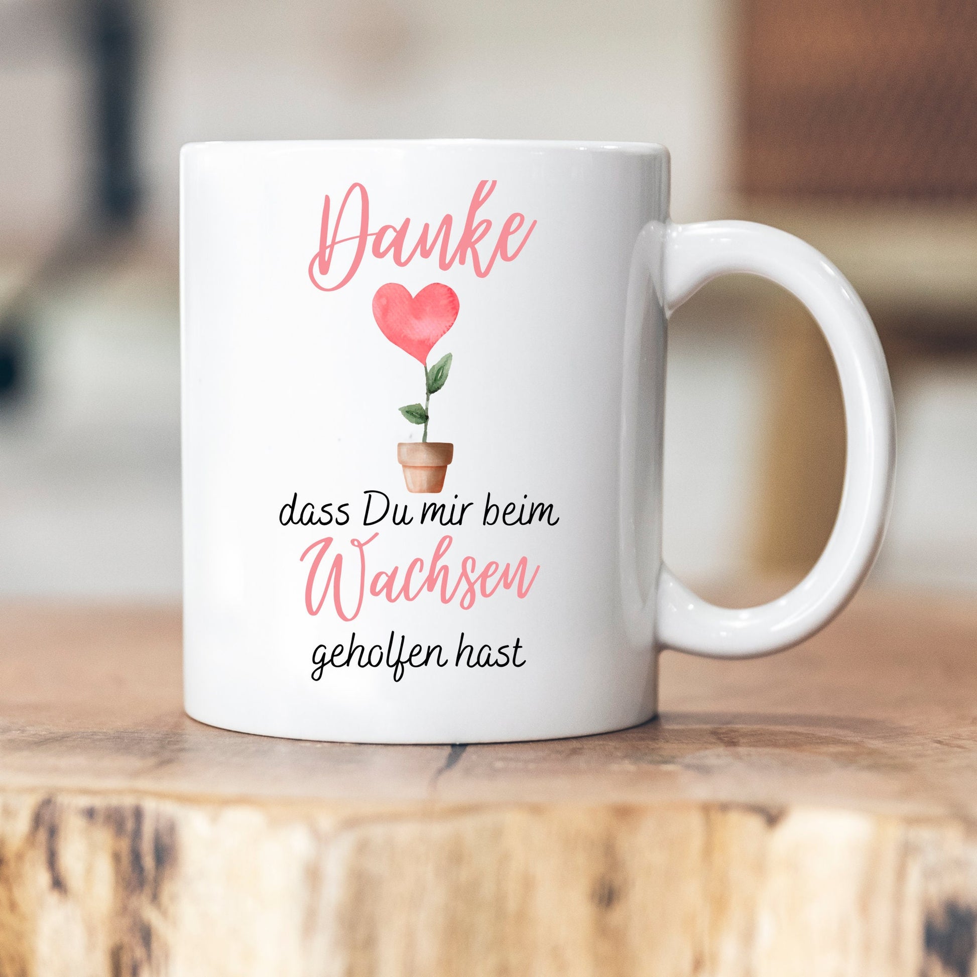 Personalisierbare Tasse - Erzieherin - Dankeschön - Abschiedsgeschenk - Emaille - Keramik - Geschenk - Tagesmutter