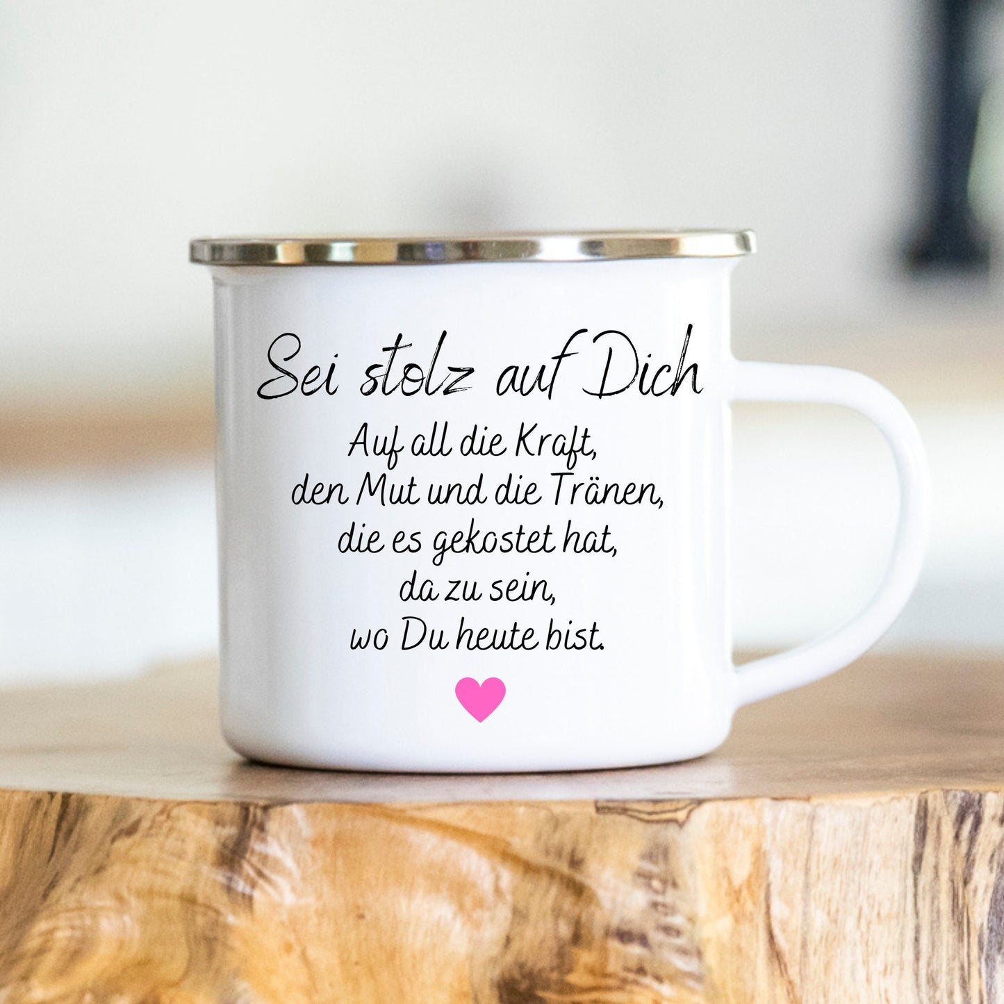 Geschenk Ausbildung Prüfung Master Bachelor Doktor Personalisierbare Tasse verschiedene Farben Keramik/Emaille Graduation Universität Tasse