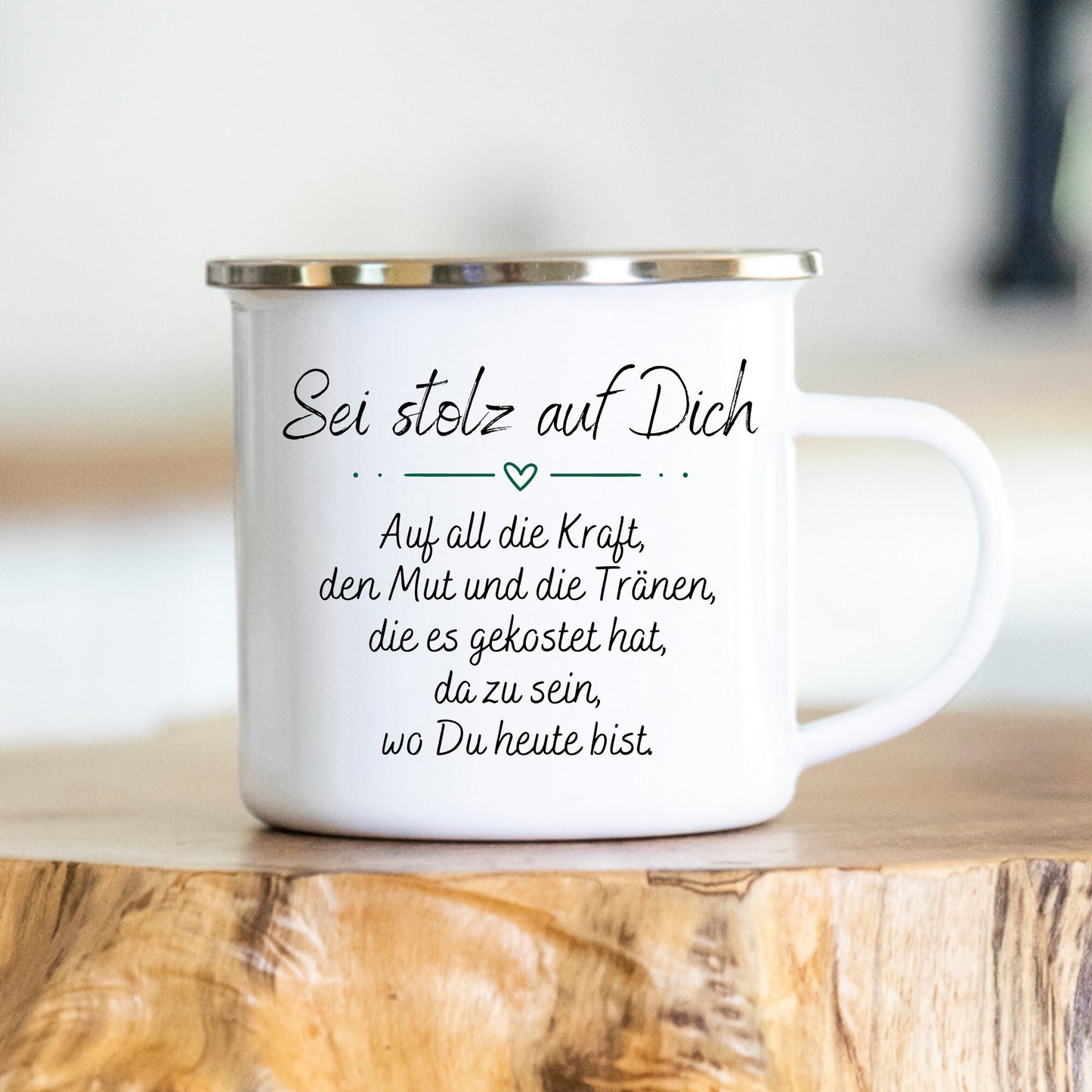 Geschenk Ausbildung Prüfung Master Bachelor Doktor Personalisierbare Tasse verschiedene Farben Keramik/Emaille Graduation Universität Tasse