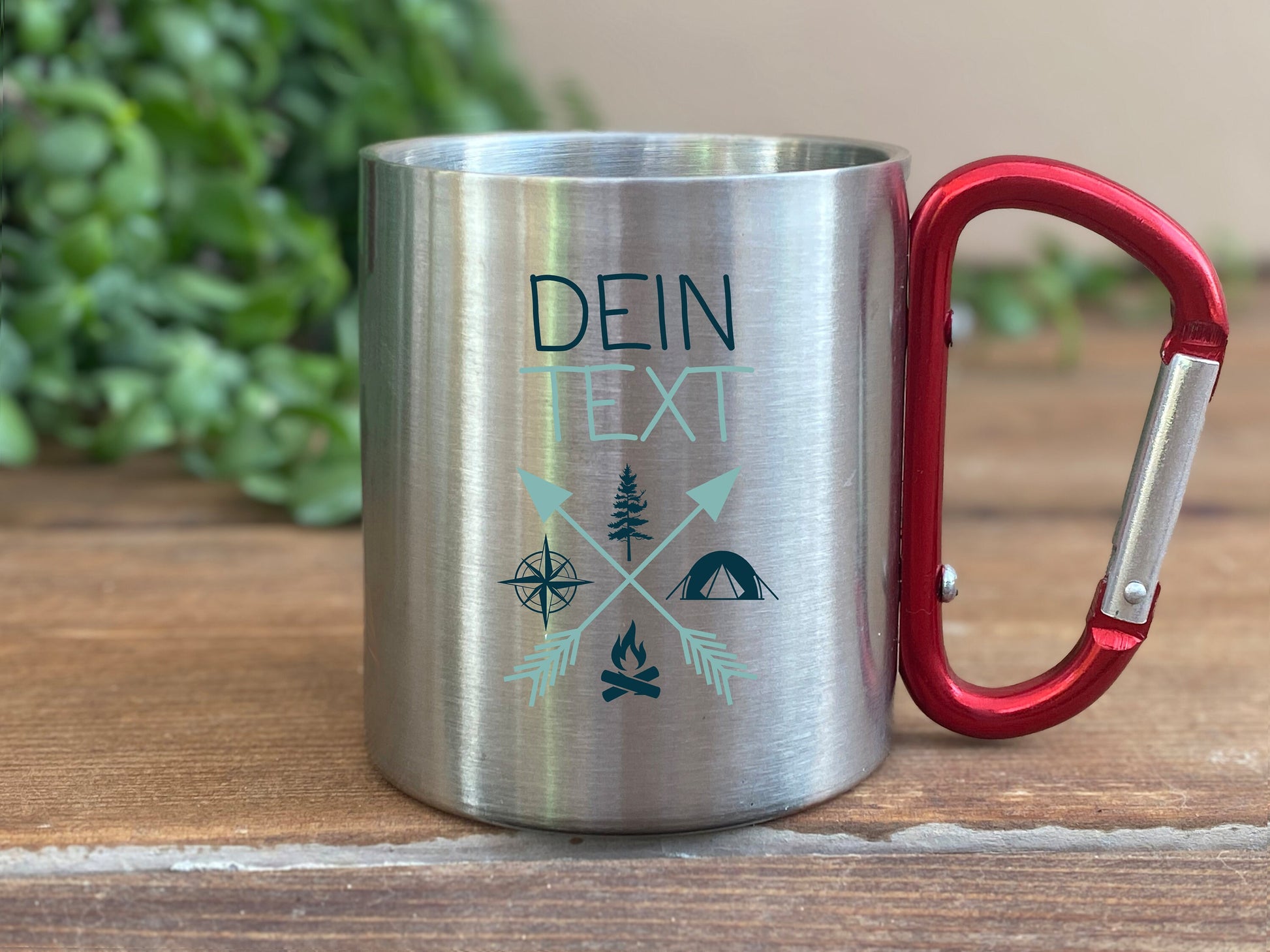 Personalisierte Tasse, Camping, Wohnmobil, Geschenk, Wohnwagen, verschiedene Farben, verschiedene Tassen, Keramik, Emaille, Edelstahl