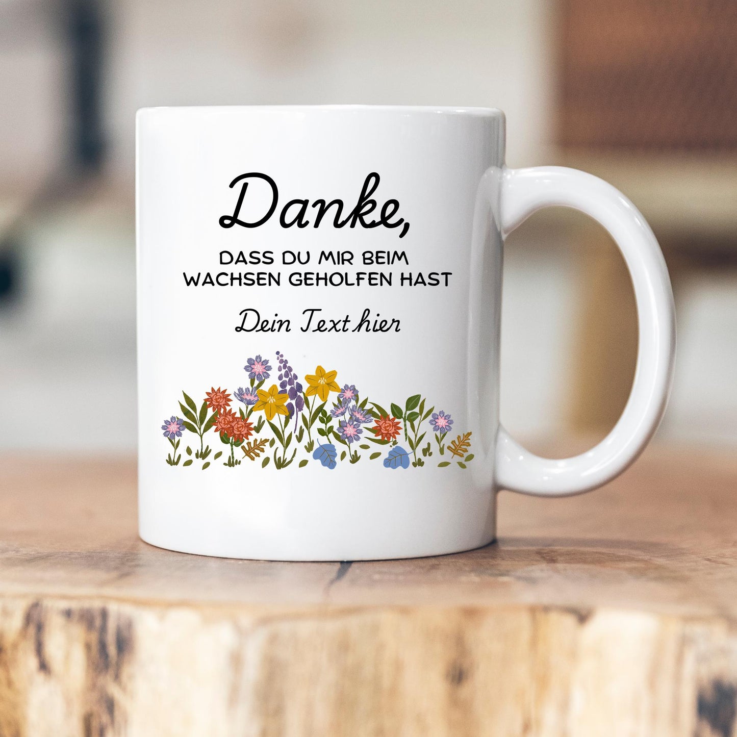 Personalisierbare Tasse - Erzieherin - Dankeschön - Abschiedsgeschenk - Emaille - Keramik - Geschenk - Tagesmutter