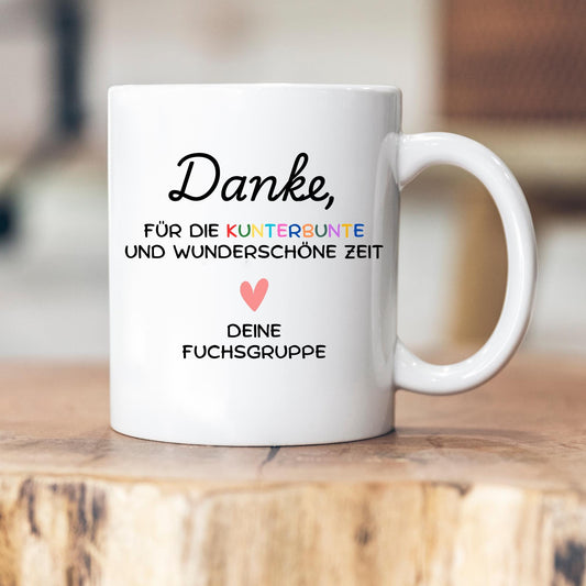 Personalisierbare Tasse - Erzieherin - Dankeschön - Abschiedsgeschenk - Emaille - Keramik - Geschenk - Tagesmutter