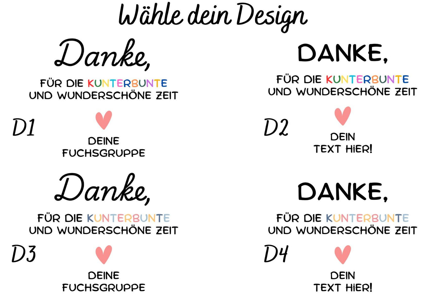 Personalisierbare Tasse - Erzieherin - Dankeschön - Abschiedsgeschenk - Emaille - Keramik - Geschenk - Tagesmutter